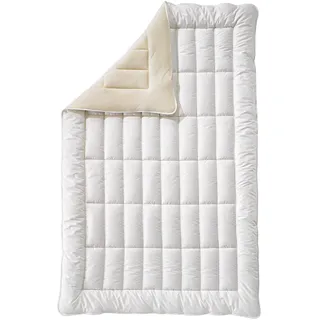 Billerbeck Schurwolldecke Organic Cosidorm Uno medium, Füllung: 100% Schurwolle 155x220 cm