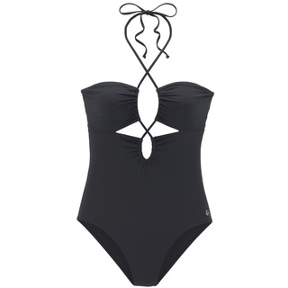 LASCANA Badeanzug Damen schwarz Gr.36 Cup C/D