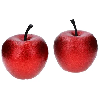 2er Set Pottery Pots Deko-Apfel XS Kupfer (Rot) – E2206-S1-GLMC