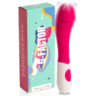 MySecretCase Vibrator für Frauen G-Punkt Squirting 19,5cm Vibratorensets für Frauen 10 Vibrationsmodi Klitoris Stimulator für Sie Dildo Groß Vibratorensets für Paare Vibrator Klitoris Silikon Dildo