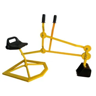 Bagger für Sandkiste 107 x 46 x 65 cm - Sandkasten Spielzeug aus Stahl - ideales Kinderspielzeug für draußen - Sandbagger für Abenteuer