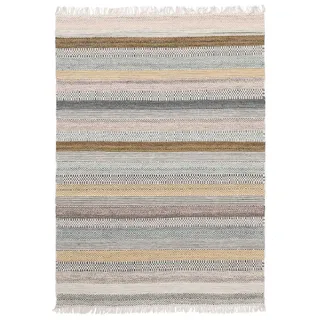 RugVista Ester Teppich, 220 x 320 cm, Mehrfarbig | Kelim, Rechteckig, Mittlerer Stapel, Nur chemische Reinigung, Oeko-Tex 100, Wohnzimmer, Esszimmer, Schlafzimmer