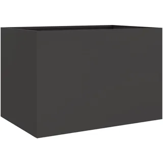 vidaXL Pflanzkübel 62 x 40 x 39 cm Schwarz