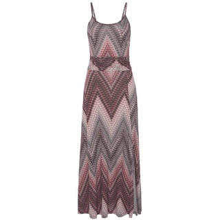 LASCANA Midikleid Damen sand-bordeaux Gr.36