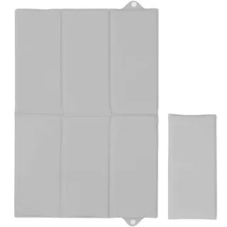 Baby Comfort Faltbare Baby-Reise-Wickelunterlage, Grau, Weich, Wasserdicht, Tragbar