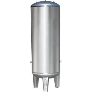 ZJKXJH Druckbehälter Druckkessel Druckwassertank Aus Edelstahl 304 für Haushalt, Gewerbe Und Industrie, Vertikaler Wasserspeichertank mit Manometer(26.4Gal/100L)