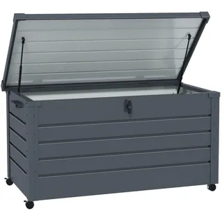 Outsunny Gartenbox 311 l 120 x 66 x 62 cm Dunkelgrau