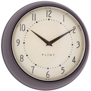 Plint Retro Wanduhr Uhr Küchenuhr Dänisches Design Wall Clock Almost Black