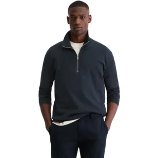 Marc O'Polo Herren, Troyer blau unifarben, blau, Frühjahr/Sommer 2026
