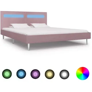 vidaXL Bettgestell 180 x 200 cm Rosa