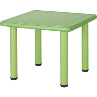 Kindertisch  Kindersitzgruppe , grün , Maße (cm): B: 62 H: 50,5 T: 62
