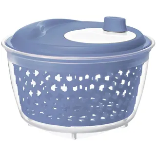 Rotho Fresh Salatschleuder 4,5 l Ø 25 cm Blau