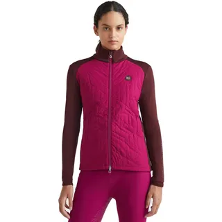 Tommy Hilfiger Equestrian Damen Eco-Loft Trainingsjacke ITALIEN WINE HW 22, Größe: S