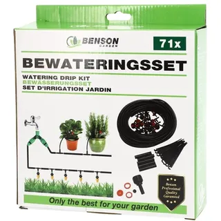 Bewässerungssystem Bewässerungsset 23 m Hochbeet Tropfbewässerung Bewässerung Garten Balkon Tröpfchenbewässerung Tropfschlauch
