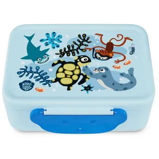 Affenzahn Lunchbox Brotdose, Kunststoff, (Brotdose, 1-tlg., 1x Brotdose), spülmaschinengeeignet bis 45 Grad, Handwäsche empfohlen blau