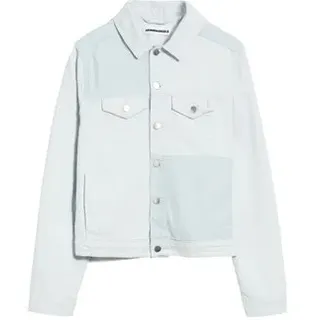 Armedangels - Velitaa Patched Jeansjacke Damen blue white - blau