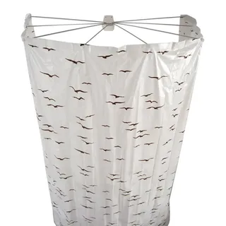 RIDDER Duschvorhang Sylt 210 x 170 cm beige