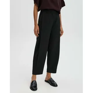 Someday Catsby Barrel Bundfaltenhose Schwarz 36