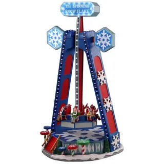 Lemax Spinning Snowflake animiertes Fahrgeschäft