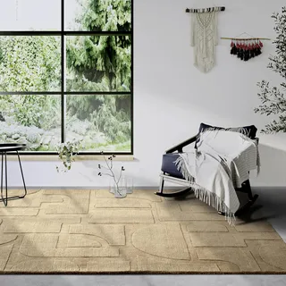 Villeroy & Boch Alexis Wollteppich 80 x 150 cm Beige