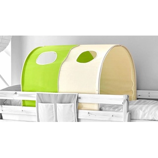 Ticaa Betttunnel B/H/L: 89 cm x 75 100 grün Kinder Kinderbetten Kindermöbel