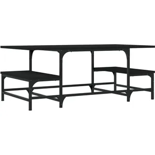 vidaXL Couchtisch Schwarz Holzwerkstoff 100 x 50,5 x 40 cm