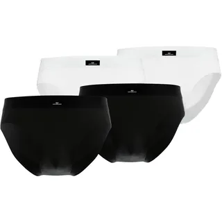 Götzburg Slip 4er Pack Schwarz / Weiß 3XL