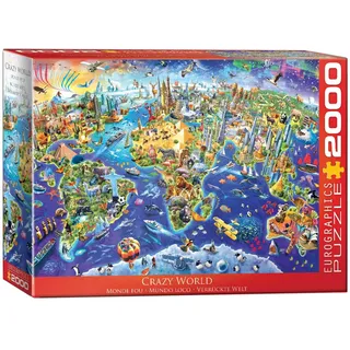 Eurographics Puzzle 2000 Teile - Crazy World