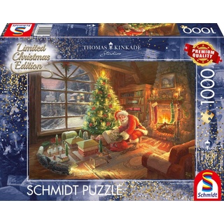 Schmidt Spiele Puzzle »Der Weihnachtsmann ist da«, 1000 Puzzleteile