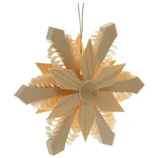 Christbaumschmuck Baumbehang mit Holzstern BxHxT=9x9x1,5cm NEU