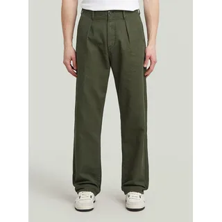 G-Star Pleated Chino Relaxed Grau 30 32