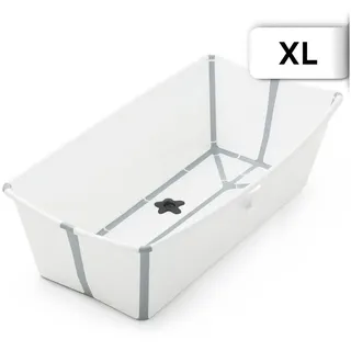 Stokke Flexi Bath® XL White mit hitzeempfindlichem Stöpsel, Weiß