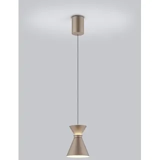 Helestra LUK 1-flg. 15 cm braun Aluminium