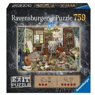 RAV16782 - EXIT Puzzle: Das Künstleratelier, 759 Teile, ab 12 Jahren (DE-Ausgabe)