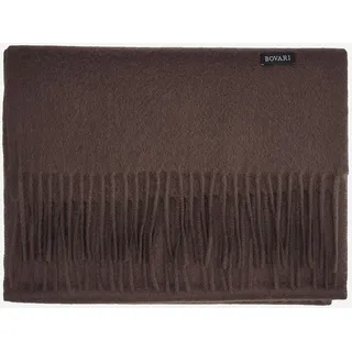 Bovari Kaschmirschal Kaschmir Schal Damen – 100% Kaschmir/Cashmere – Premium Qualität, 180 x 31 cm braun