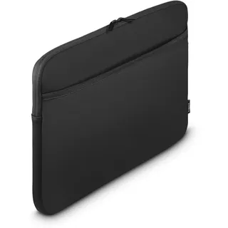 Hama Laptop-Sleeve Neoprene mit Vorderfach, 36 - 40 cm (14,1"-15,6"), Schwarz
