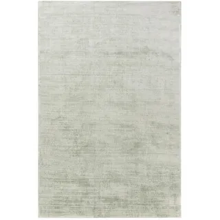benuta Pure Viskoseteppich, Mintgrün, Textil, Beton Optik, Rechteckig, 120x170 cm, für Fußbodenheizung geeignet, Teppiche & Böden, Teppiche