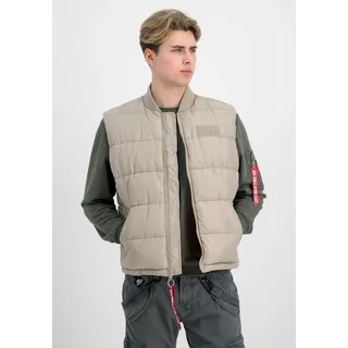 Alpha Industries Puffer Vest Beige S