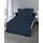 Feinbiber marine 155 x 220 cm + 80 x 80 cm