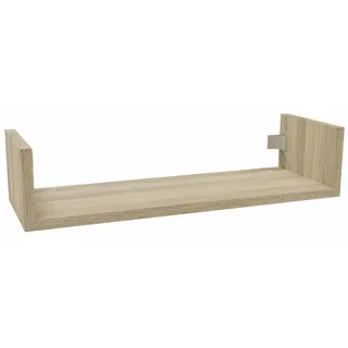 MARAND Moderne Wandregal 60 cm Breit - Regal Kinderzimmer Aufbewahrung, Wohnzimmer Bücherregal Schmal, Holzwerstoff - Sonoma Eiche