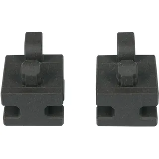 ensipart Buchsenset für Backofen kompatibel mit Siemens 00637444 Keramikhalter hinten für Zubehörgitter für oben und unten 1 Set
