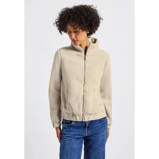 STREET ONE Fellimitatjacke Beige 46