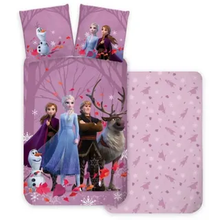 ELSA Disney Eiskönigin Kinderbettwäsche 100×135 cm, 40×60 cm