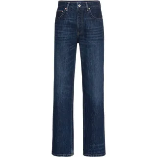 Gant 5-Pocket-Jeans Relaxed Straight Jeans blau 33
