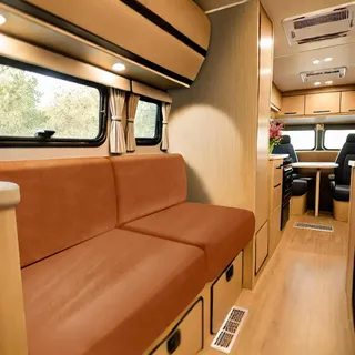 SYLC Samt Bezüge Für Wohnwagenpolster, rutschfeste Wohnmobil Sitzbezüge Mit 2 Cord, Sofa Sitzkissenbezug Für Schonbezug Wohnwagen Polster (orange,Rectangle 2XL)