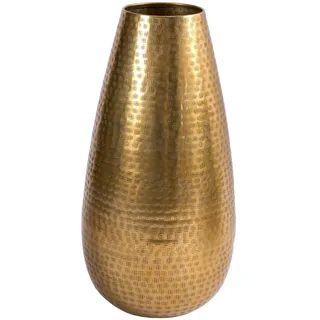 riess-ambiente Vase, Gold, Metall, Orientalisch, Oval, 50 cm, Dekoration, Vasen, Bodenvasen