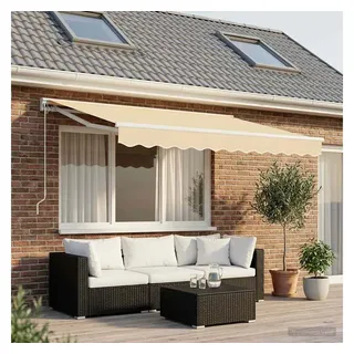 vidaXL Markisenbespannung Canvas 300 x 250 cm creme