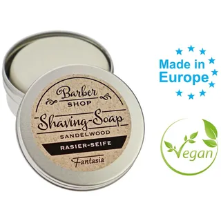 Fantasia Beauty Rasierseife in Metalldose 100g