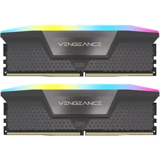 Corsair Vengeance RGB DDR5-6000 32GB Kit (2x16GB) CL36 Grau CMH32GX5M2E6000Z36