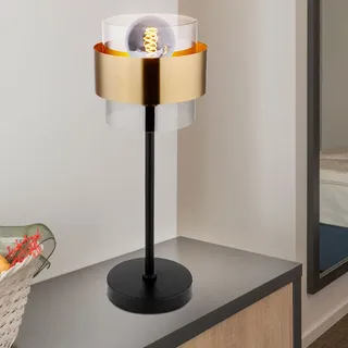 GLOBO Tischleuchte Schwarz